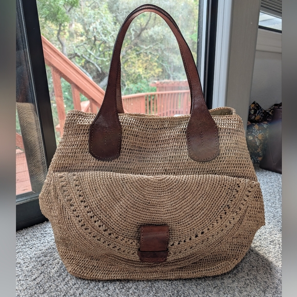 Ibeliv Laza II Raffia Tote Bag - Picture 6 of 14